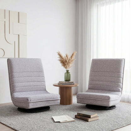 360 Swivel Floor Chair Foldable Lounge Seat | HomeAndLiving