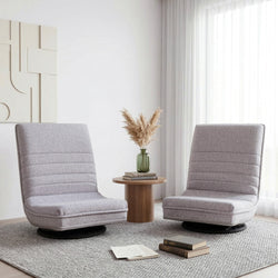 360 Swivel Floor Chair Foldable Lounge Seat | HomeAndLiving