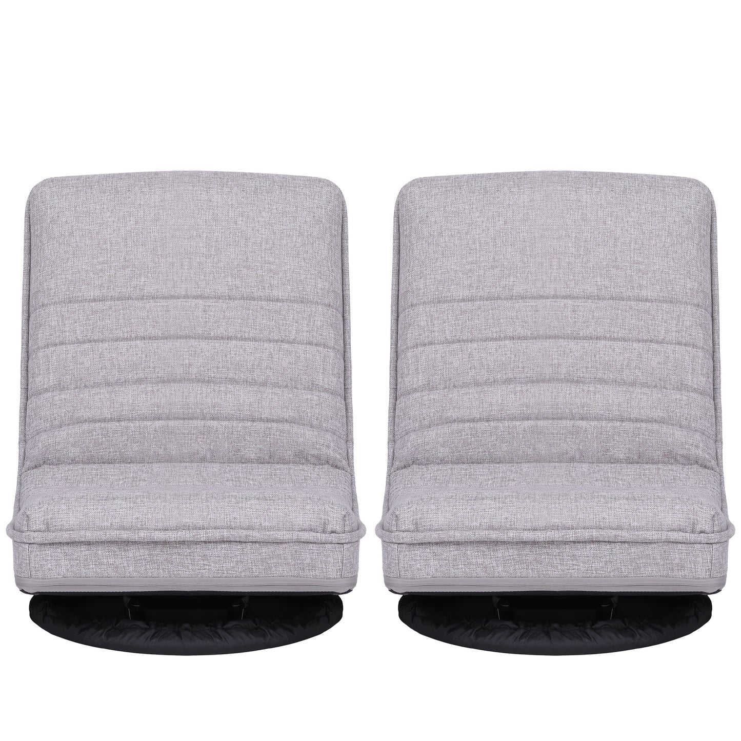 360 Swivel Floor Chair Foldable Lounge Seat | HomeAndLiving
