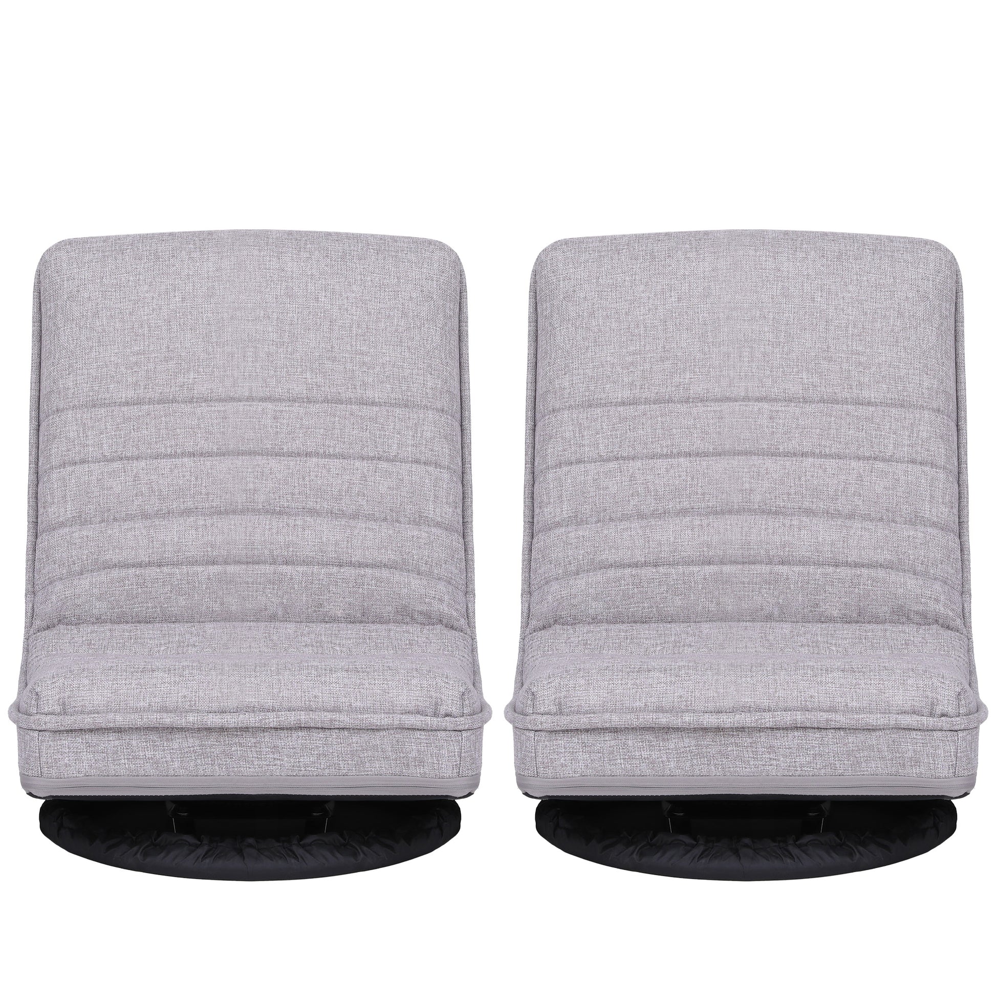 360 Swivel Floor Chair Foldable Lounge Seat | HomeAndLiving