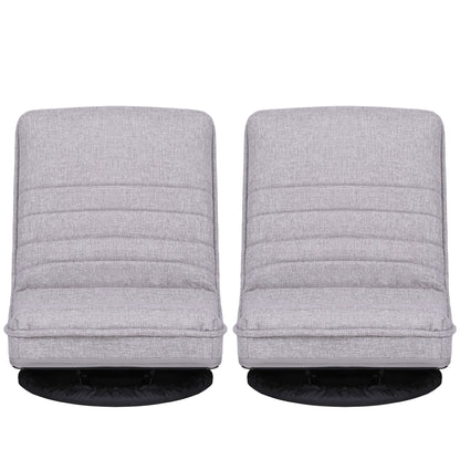 360 Swivel Floor Chair Foldable Lounge Seat | HomeAndLiving