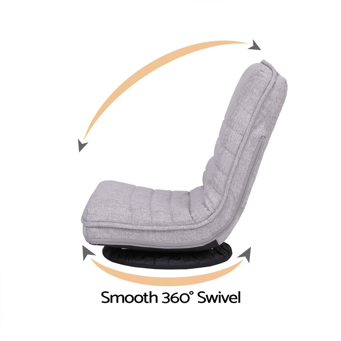 360 Swivel Floor Chair Foldable Lounge Set 4PCS | HomeAndLiving