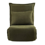 Modern Green Foldable Floor Lounge Sofa Bed Adjustable Comfortable Seating