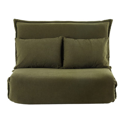 Foldable Lounge Sofa Green 95x73x63cm