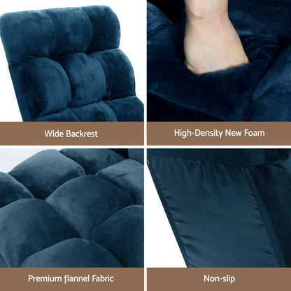 Navy sofa bed 96x42x13cm