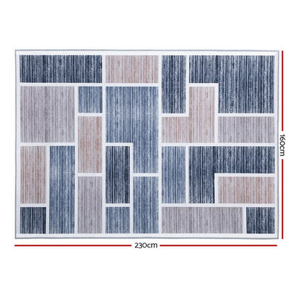 Rug 160x230cm Area Rug Large Carpet Soft Short Pile Modern Oblo