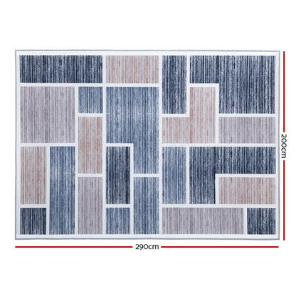 Rug 200x290cm Area Rug Large Carpet Soft Short Pile Modern Oblo