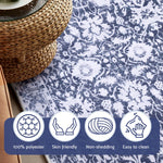 Floor Rug 120X170Cm Soft Velvet Washable Modern Area Rug Floor