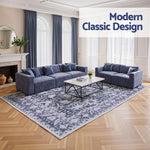 Floor Rug 240X340Cm Soft Velvet Washable Modern Area Rug Floor