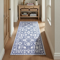 Hallway Runner Rug 80X180Cm Soft Velvet Washable Modern Kitchen Mat
