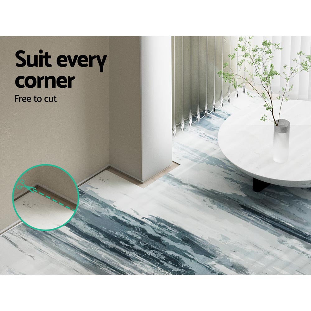 Rug 200x290cm Area Rug Washable Mat Large Carpet Soft Short Pile Poca