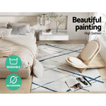 Floor Rug 160X230 Washable Mat Carpet Short Pile Jaca