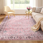 Floor Rug 200X290Cm Large Washable Area Rug Vintage Living Room
