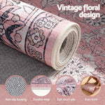 Floor Rug 240X340Cm Large Washable Area Rug Vintage Living Room