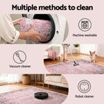 Floor Rug 240X340Cm Large Washable Area Rug Vintage Living Room