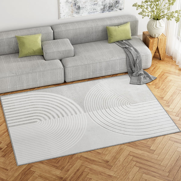  Floor Rugs 160X230Cm Washable Area Mat Large Carpet Rabbit Fur Cyril