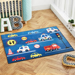 Floor Rugs 120X160Cm Washable Area Mat Large Carpet Soft Short Pile Kids