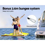 Weisshorn Floating Mat Water Slide Park Stand Up Paddle Pool Sea 550cm
