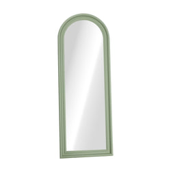 Full Length Mirror Elegance Arch 165x60cm Wood Green/Brown/Natural/White