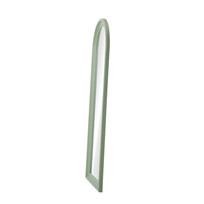 Full Length Mirror Elegance Arch 165x60cm Wood Green/Brown/Natural/White