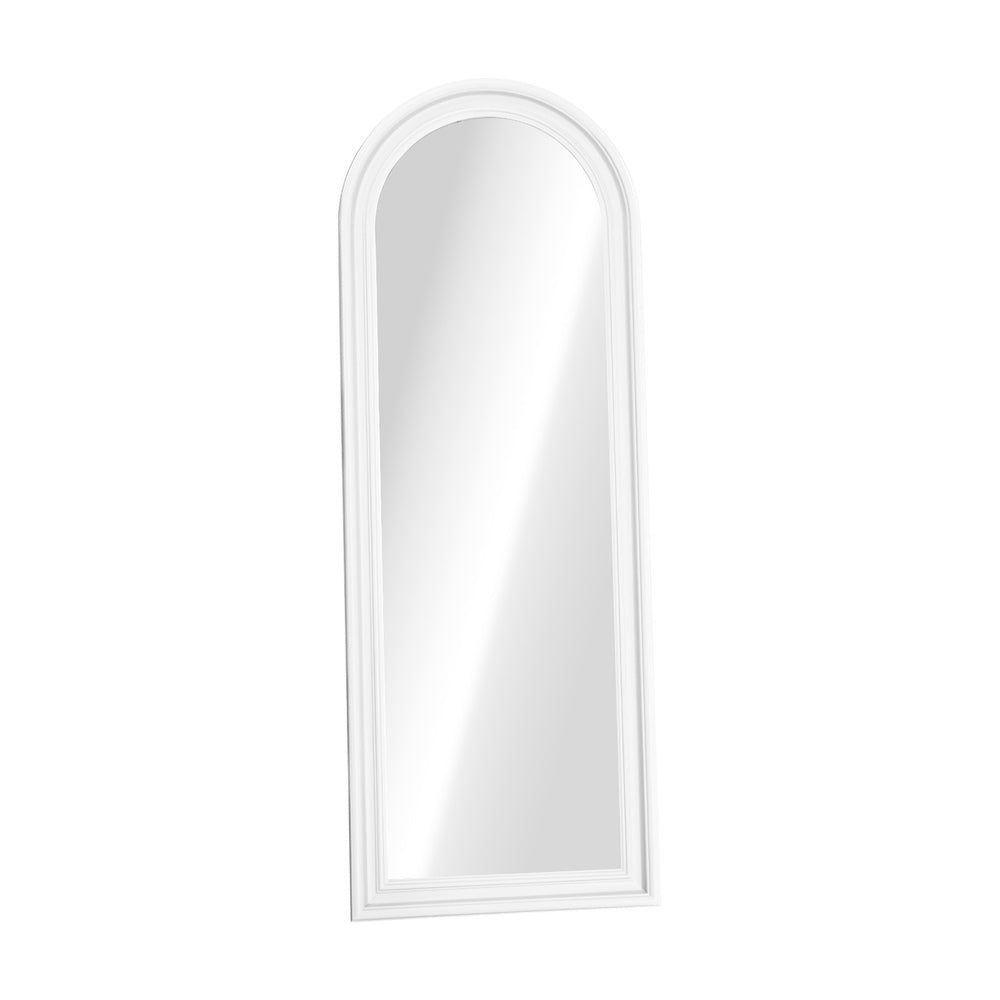 Full Length Mirror Elegance Arch 165x60cm Wood Green/Brown/Natural/White