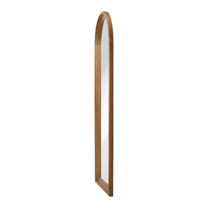 Full Length Mirror Elegance Arch 165x60cm Wood Green/Brown/Natural/White
