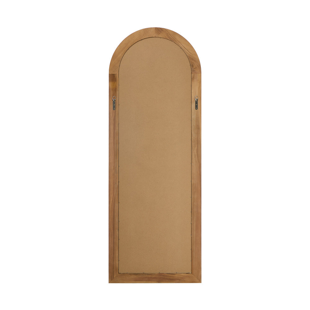 Full Length Mirror Elegance Arch 165x60cm Wood Green/Brown/Natural/White
