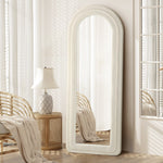 Full Length Mirror Boucle Frame 1.6M Floor Mirrors