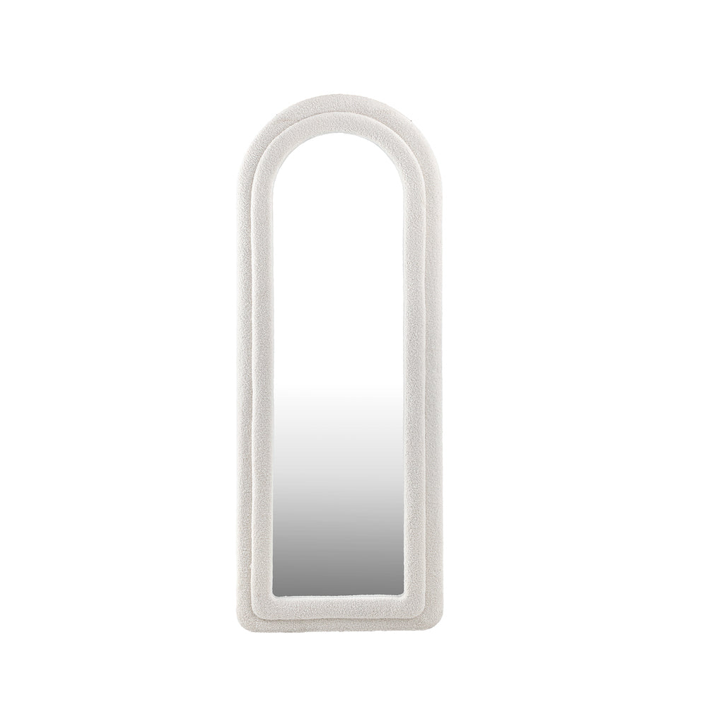 Full Length Mirror Boucle Frame 1.6M Floor Mirrors
