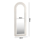 Full Length Mirror Boucle Frame 1.6M Floor Mirrors