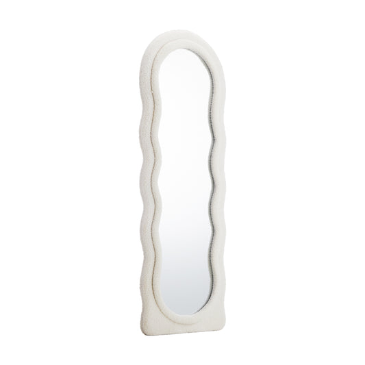 Full Length Mirror 160cm Boucle Frame Floor Mirror