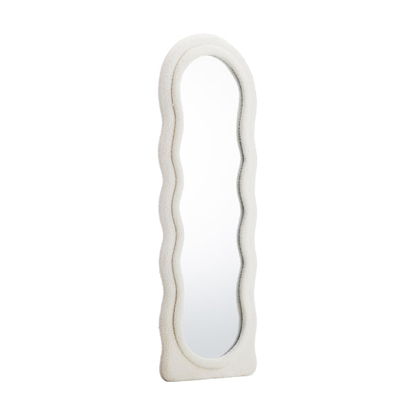  Full Length Mirror 160cm Boucle Frame Floor Mirror