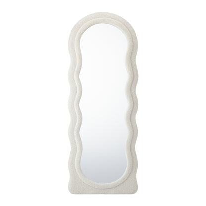 Full Length Mirror 160cm Boucle Frame Floor Mirror