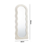 Full Length Mirror 160cm Boucle Frame Floor Mirror