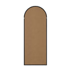 Wooden Full Length Mirror Arched Floor Mirror