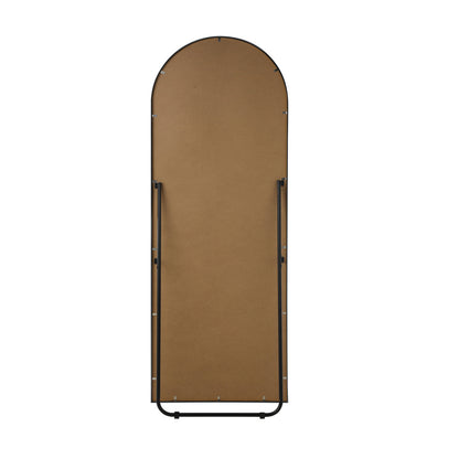 180x70cm Full Length Mirror Arched Floor Mirrors Gold
