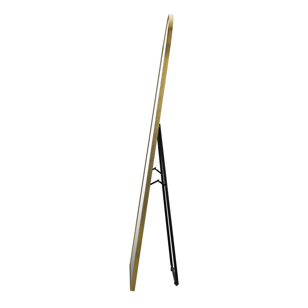 180x70cm Full Length Mirror Arched Floor Mirrors Gold