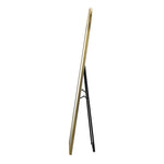 180x70cm Full Length Mirror Arched Floor Mirrors Black/Gold