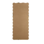 Wooden Full Length Mirror 165x60cm Wavy Floor Mirrors