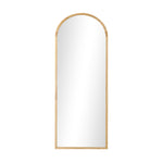 Wooden Full Length Mirror 180x70cm Wavy Floor Mirrors