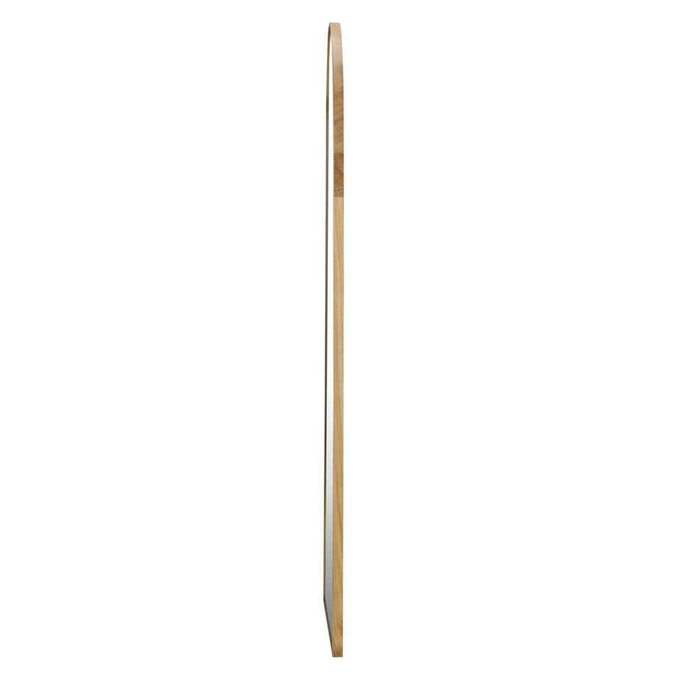 Wooden Full Length Mirror 180x70cm Wavy Floor Mirrors