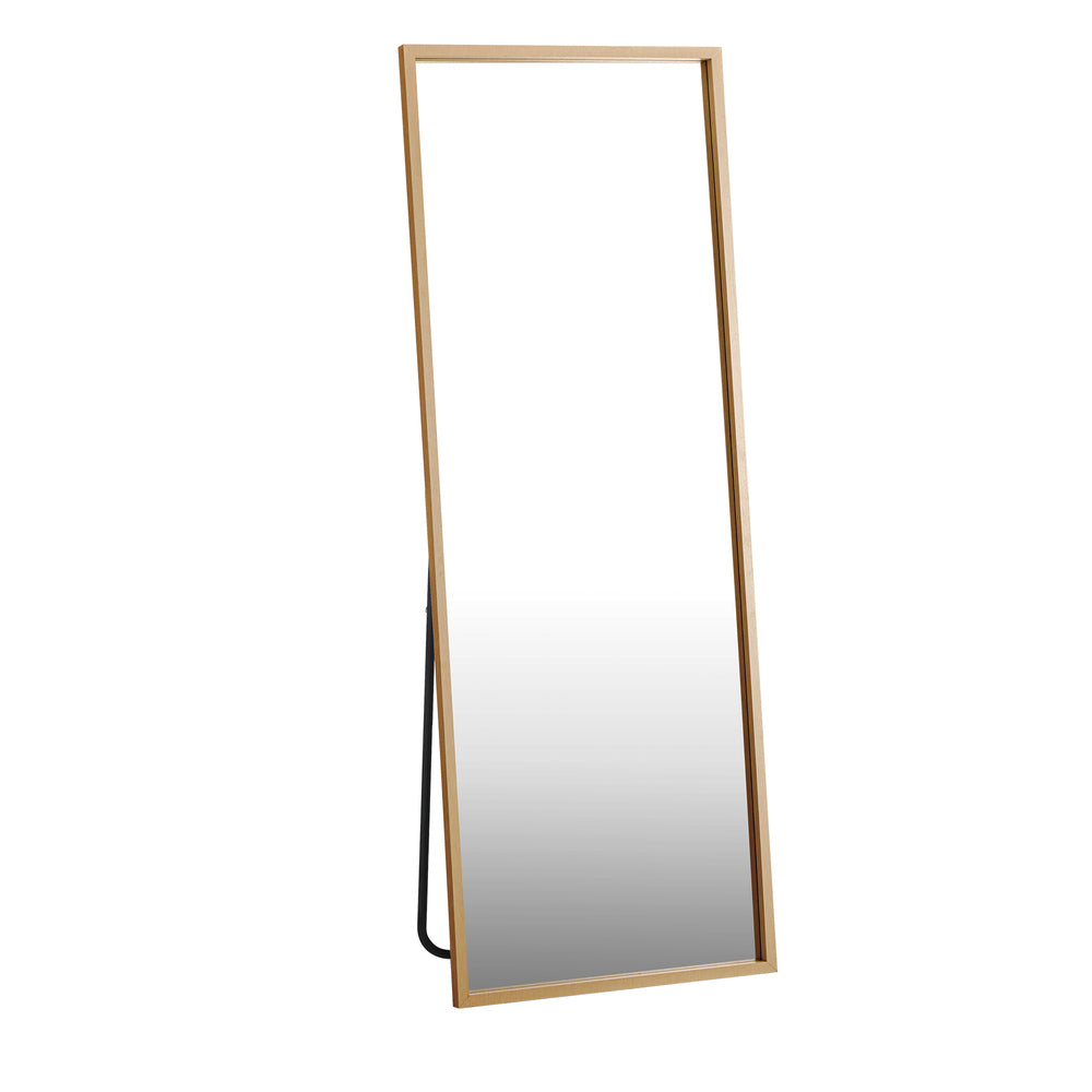 Wooden Full Length Mirror 166x60cm Rectangle