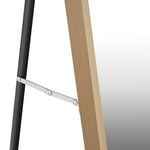Wooden Full Length Mirror 166x60cm Rectangle