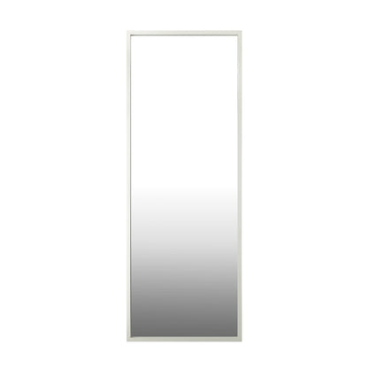Wooden Full Length Mirror 166x60cm Rectangle White