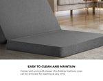 Folding Mattress Trifold Sleeping Cushion Mat Breathable Double