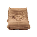 2X Floor Sofa Lounge Caterpillar Couch Single Pouffe