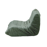 2X Floor Sofa Lounge Caterpillar Couch Single Pouffe