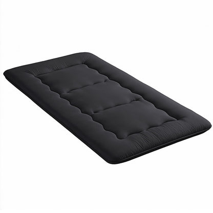 Black mattress 100x200cm, rear view