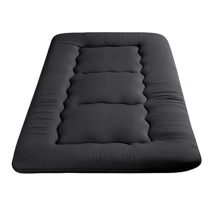 Black mattress 100x200cm, in room setting