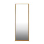 Wooden Full Length Mirror Rectangle Free Standing Black/White/Brown